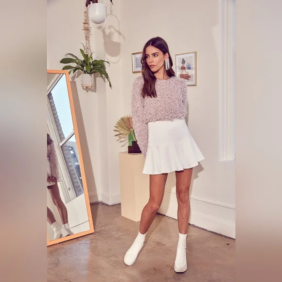 Pleated Mini Skort - Picture 3 of 4